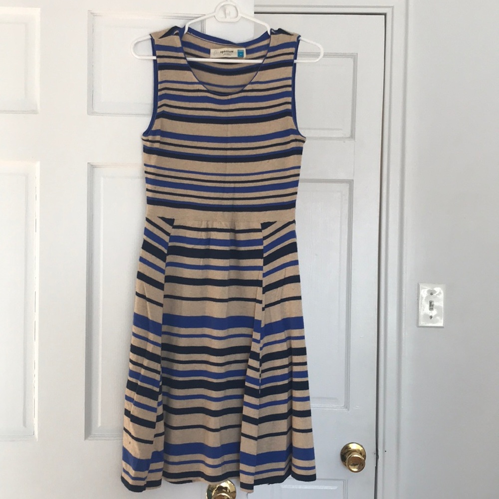Anthropologie wool stripe dress